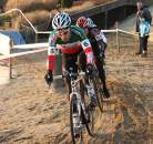 Enrico Franzoi leads on the beack - Sint Niklaas, Belgium, January 2, 2010.  ? Dan Seaton